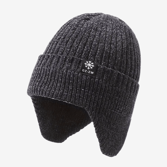 Bonnet Hiver Chaud Doublé avec Oreilles Couvertes - luxestyle