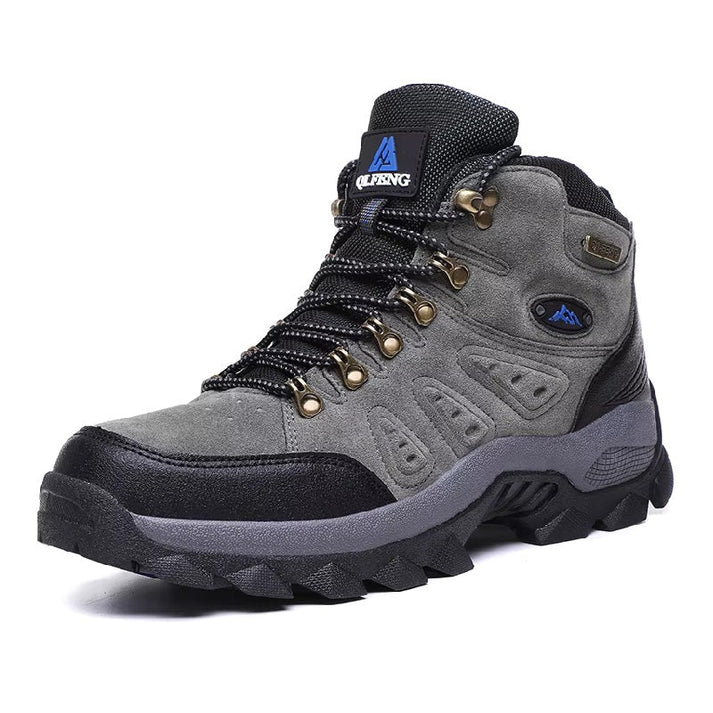 Bottes de Marche Étanches Vertes pour Homme
