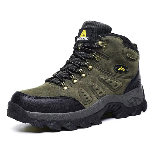 Bottes de Marche Étanches Vertes pour Homme - LuxeStyle