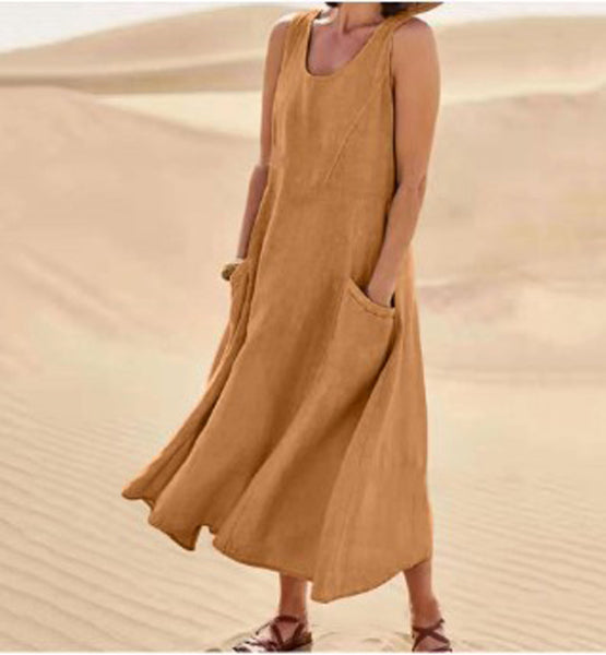 Robe Coton Féminine Confortable pour Femme au Quotidien
