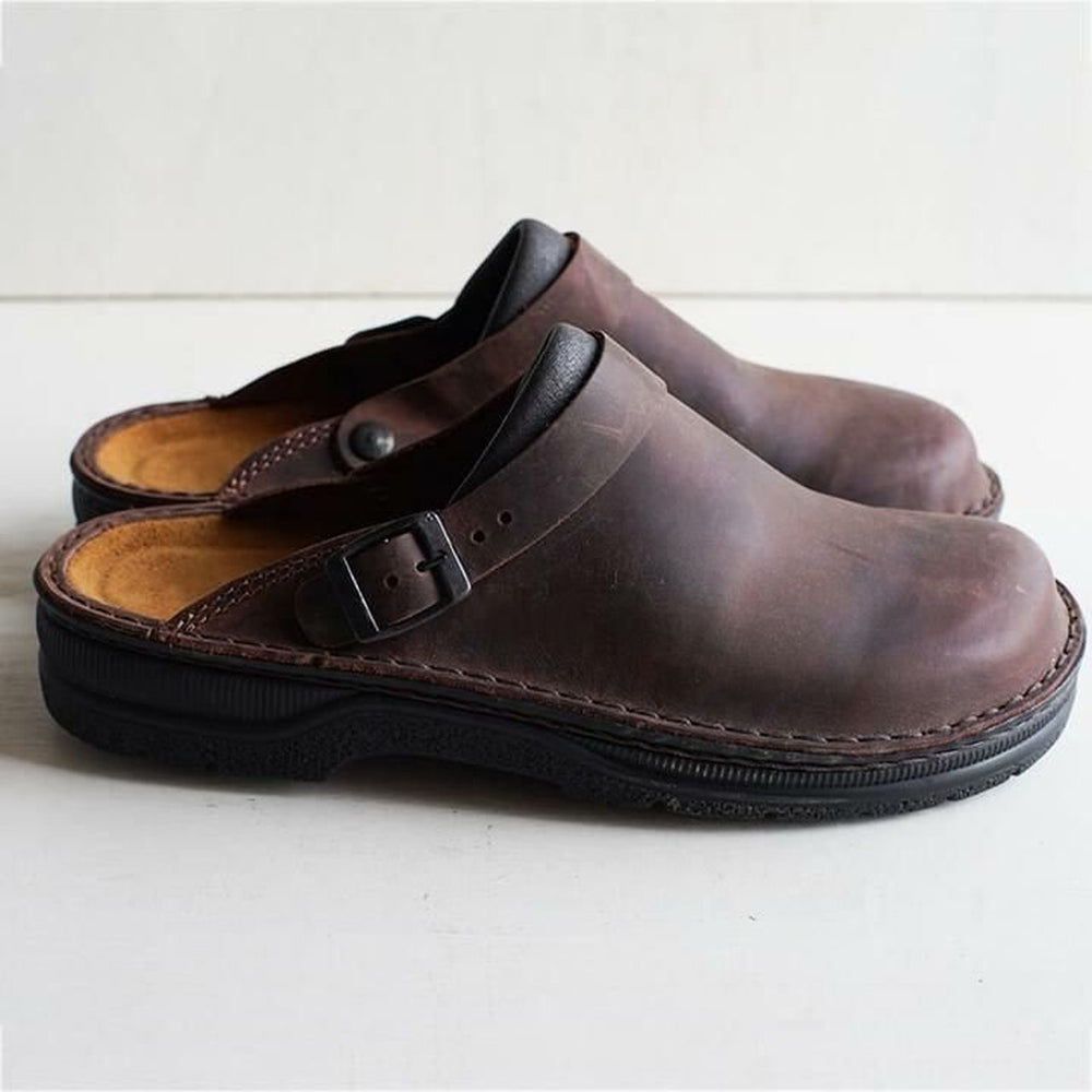 Chaussures en cuir confortables pour homme - BlxckFR
