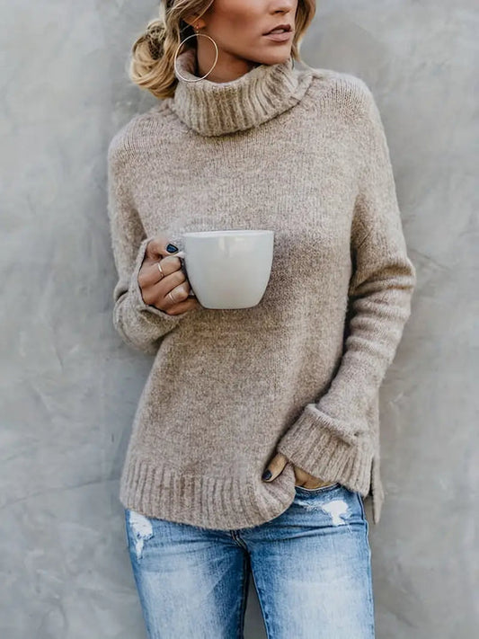 Pull Col Montant Douillet pour Femme - BlxckFR