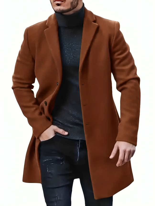 Manteau Chic pour Homme Élégant et Confortable