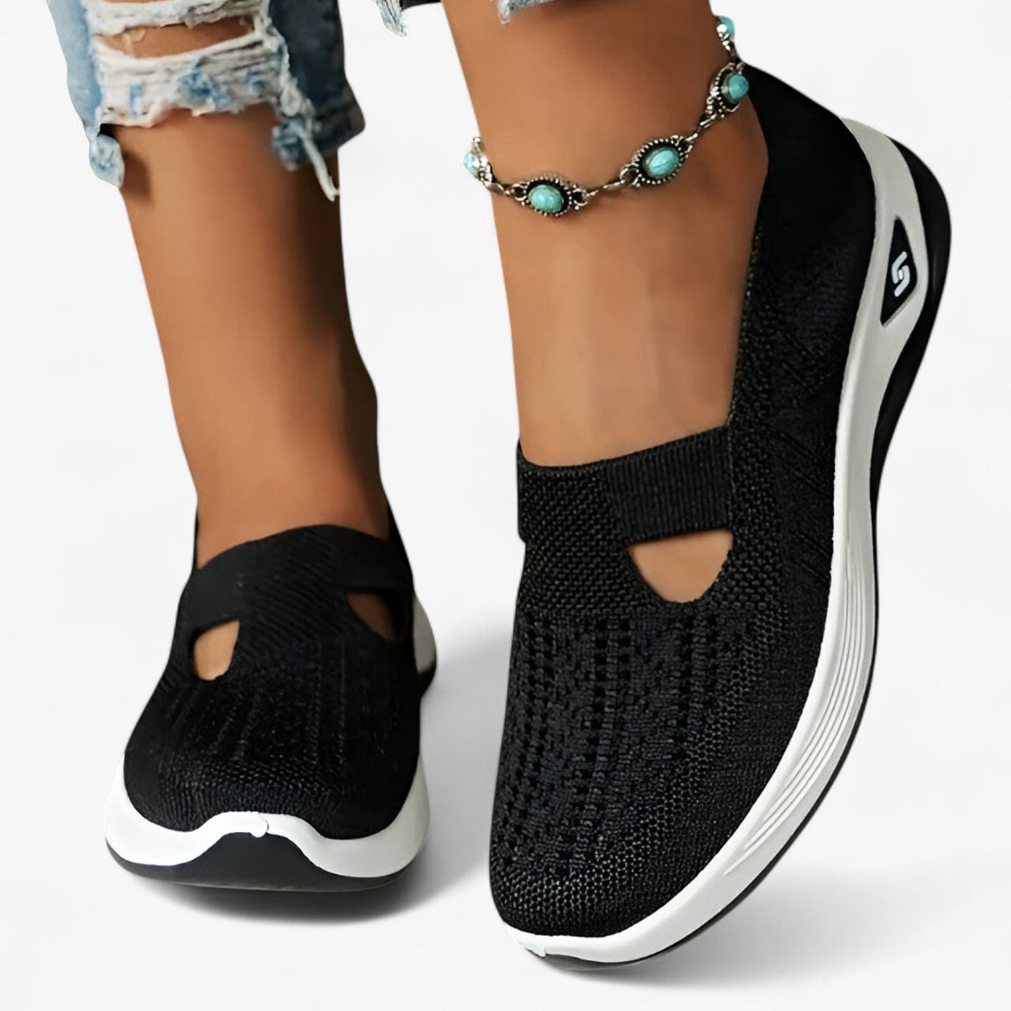 Chaussures féminines légères avec semelle souple et style élégant