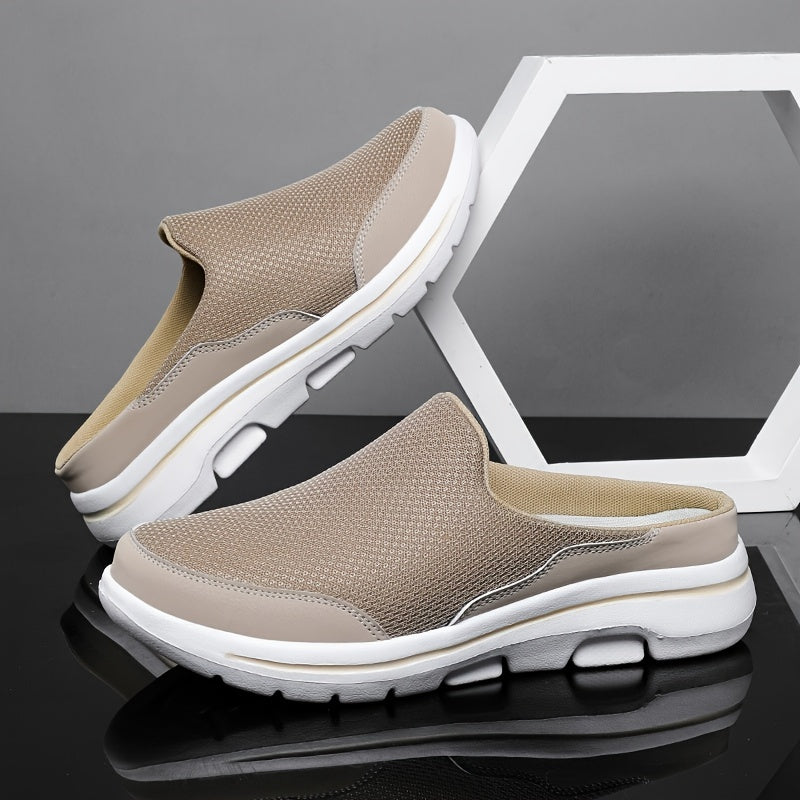 Baskets décontractées Homme Beige Respirantes - LuxeStyle