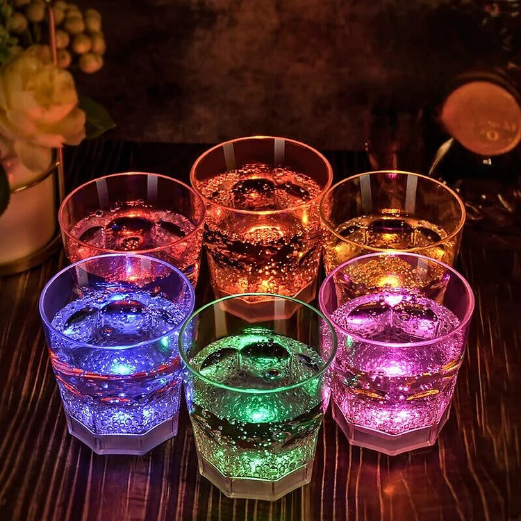 Verres à Vin LED Lumineux Décoratifs