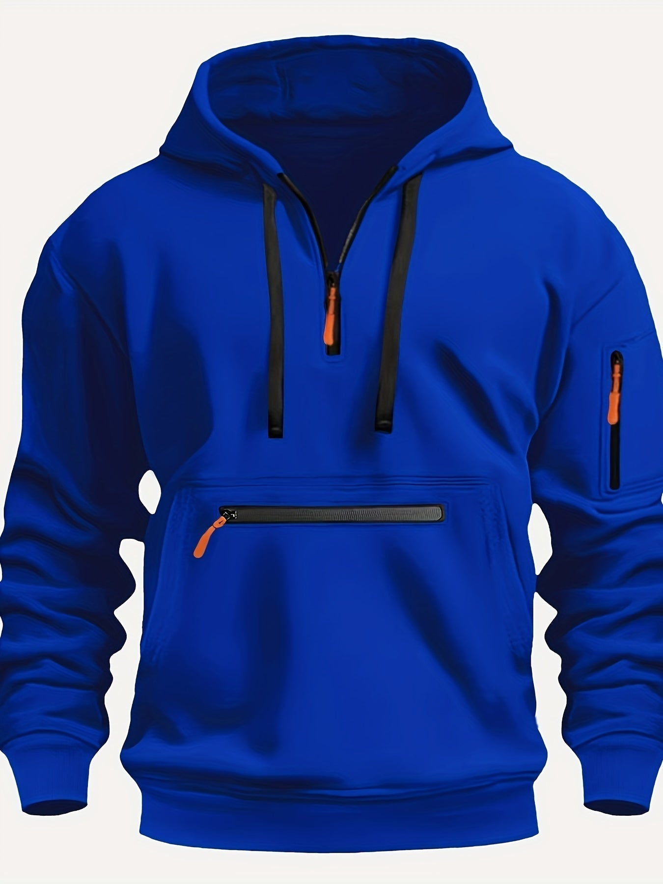 Sweat à capuche élégant zippé pour tous les jours