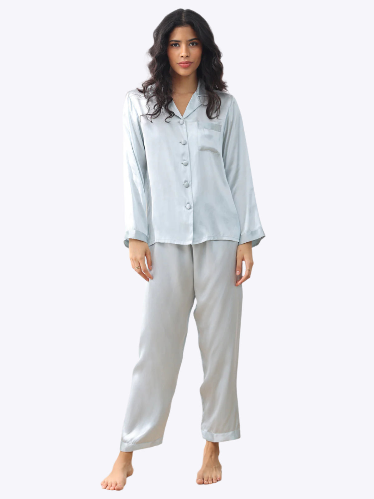 Pyjama Femme Confortable à Boutons pour Détente Maison - LuxeStyle