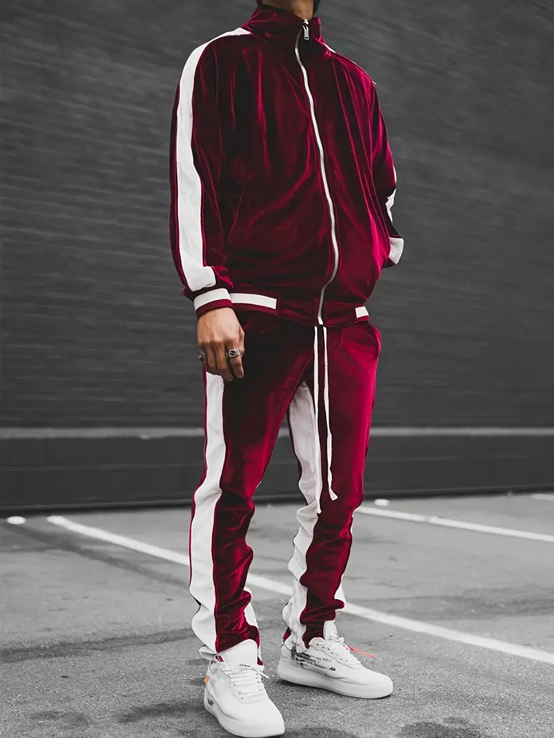 Survêtement Velour Doux pour Homme - LuxeStyle