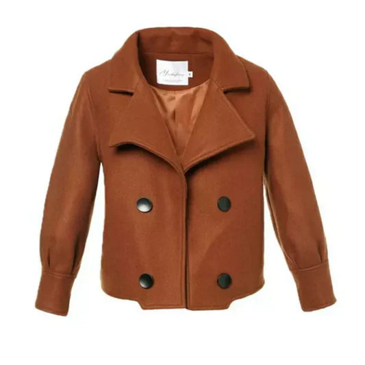 Manteau Femme Élégant Mi-Long pour Saison Intermédiaire - LuxeStyle