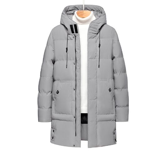 Parka Hiver Homme Élégant Longue