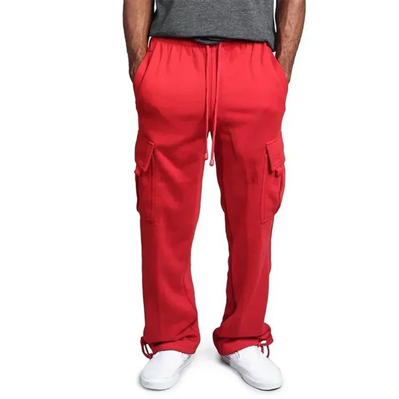 Pantalon de sport homme pratique avec poches côté
