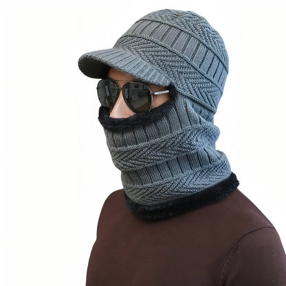 Cagoule Hiver Chaud avec Capuchon Intégré