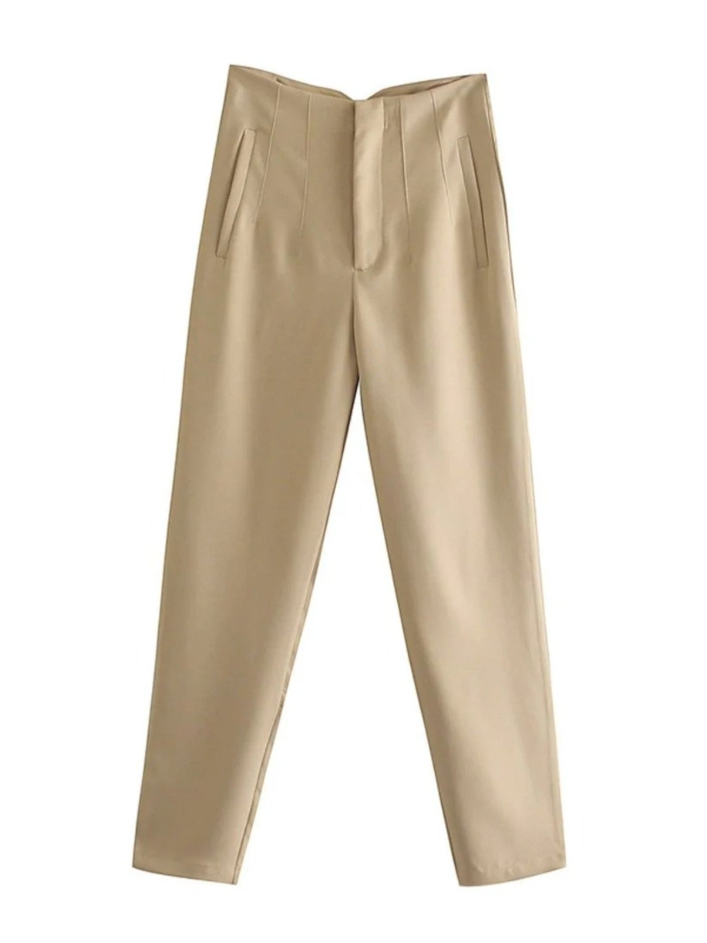 Pantalon Fuselé Élégant Pour Femme | Taille Haute