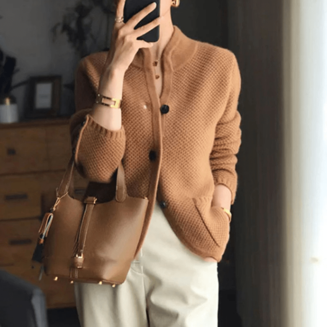 Cardigan Élégant Femme - Gilet Doux et Chic pour une Apparence Raffinée