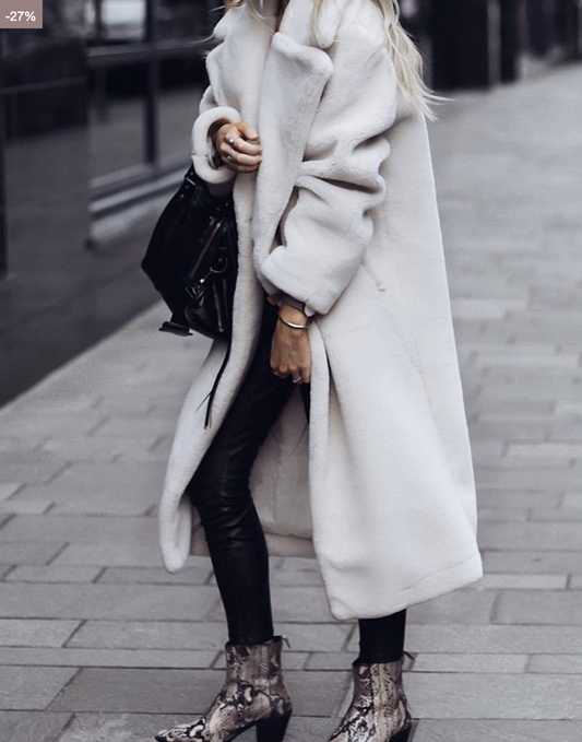 Manteau Femme Hiver Chaud à Capuchon avec Fermeture Éclair - LuxeStyle