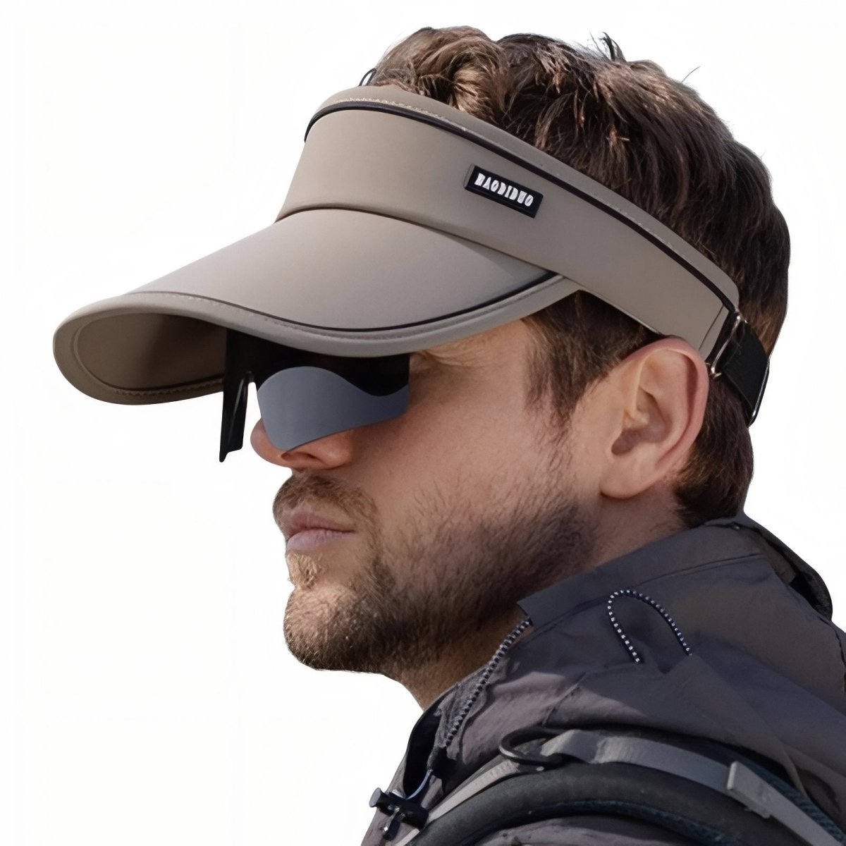 Casquette de Sport avec Visière et Lunettes de Soleil Intégrées