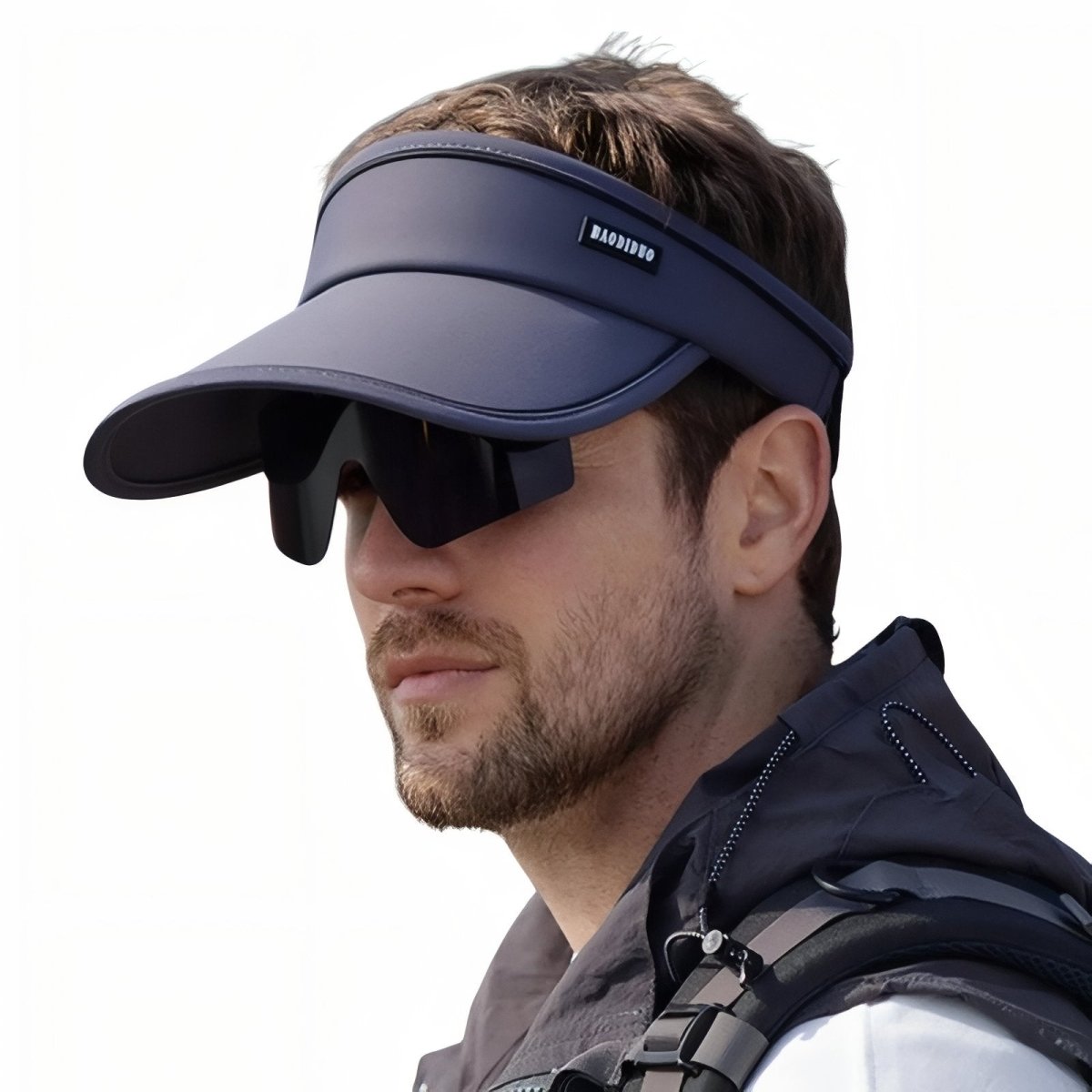 Casquette de Sport avec Visière et Lunettes de Soleil Intégrées