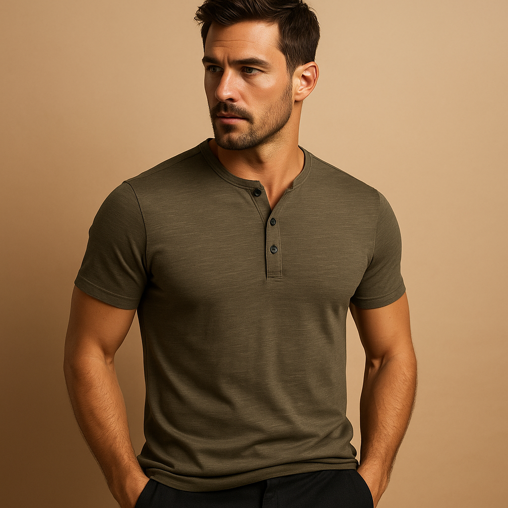 T-shirt Homme Décontracté à Manches Courtes