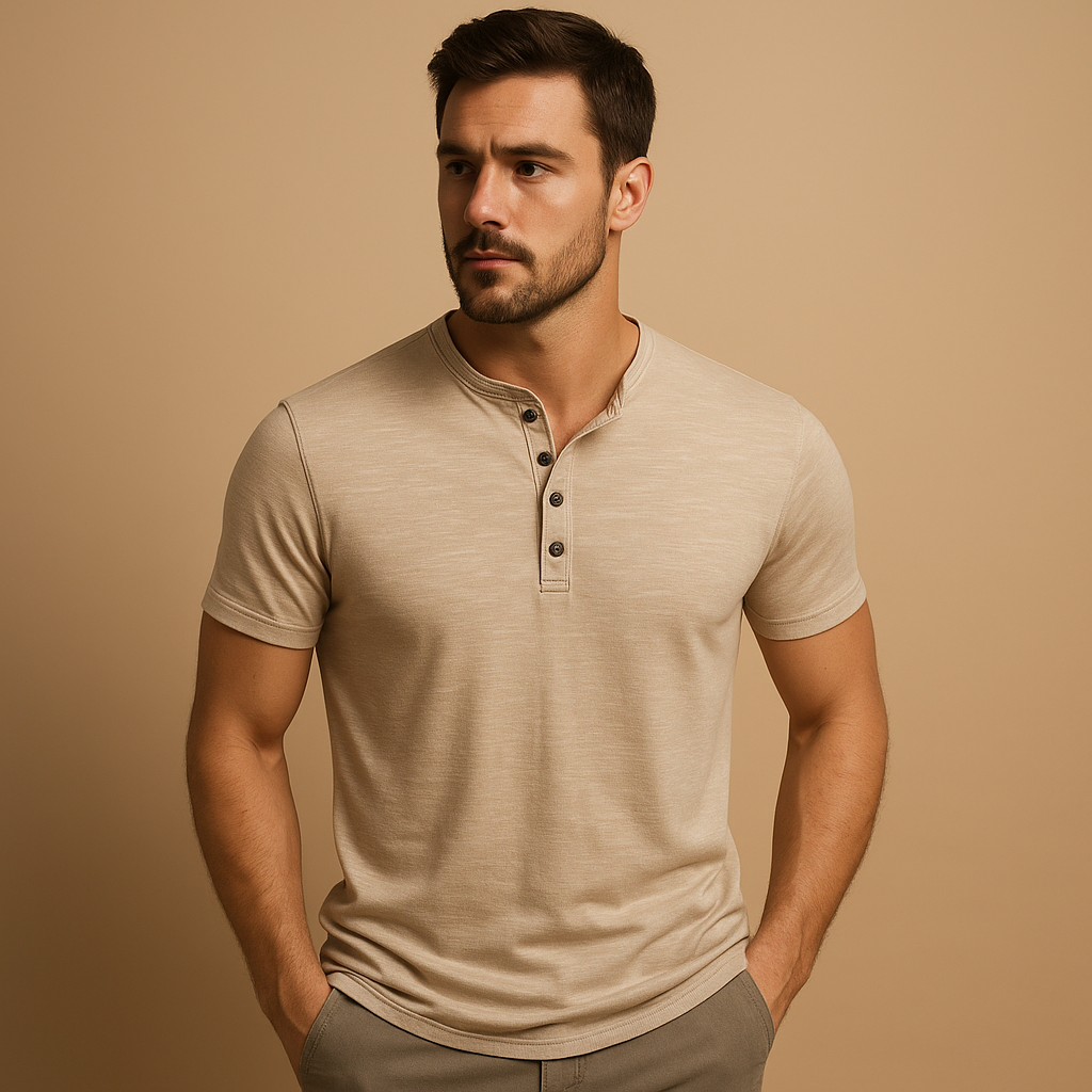 T-shirt Homme Décontracté à Manches Courtes