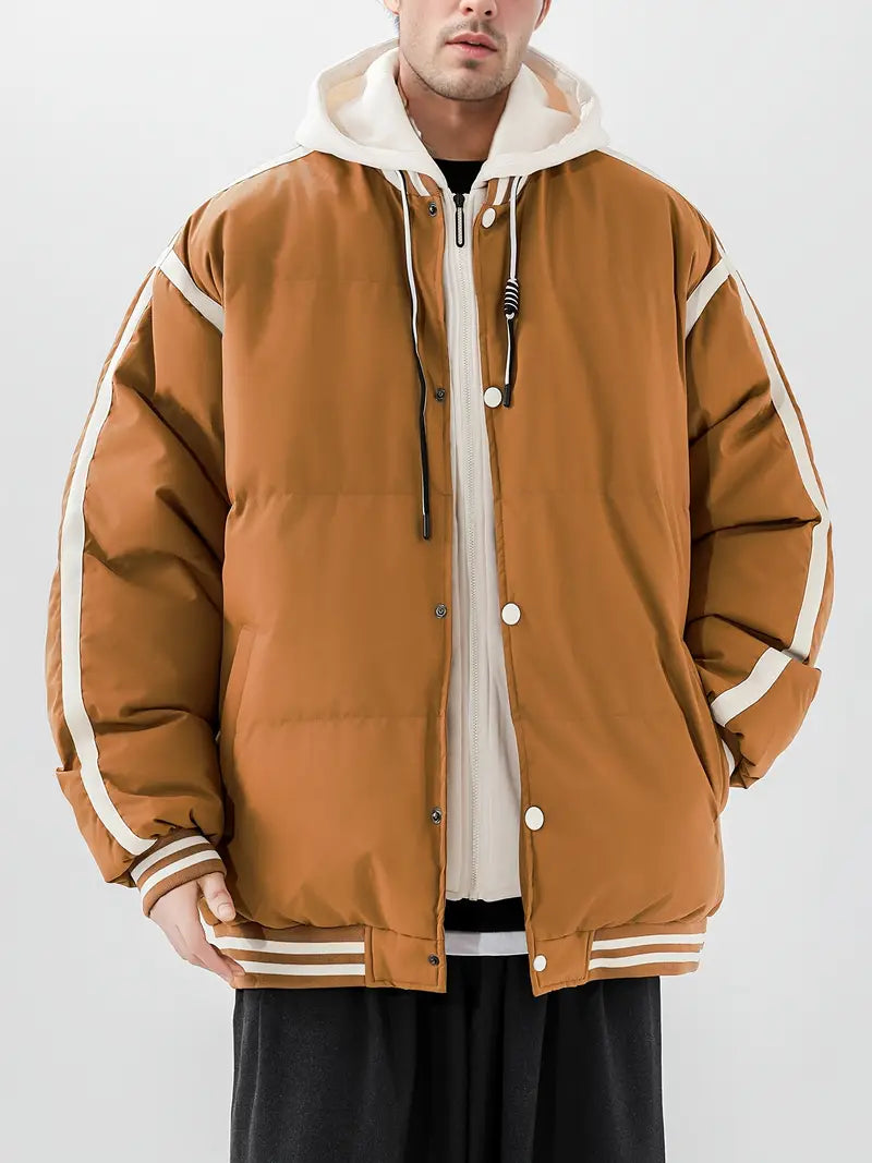 Veste Hiver Doublée Élégante pour Homme