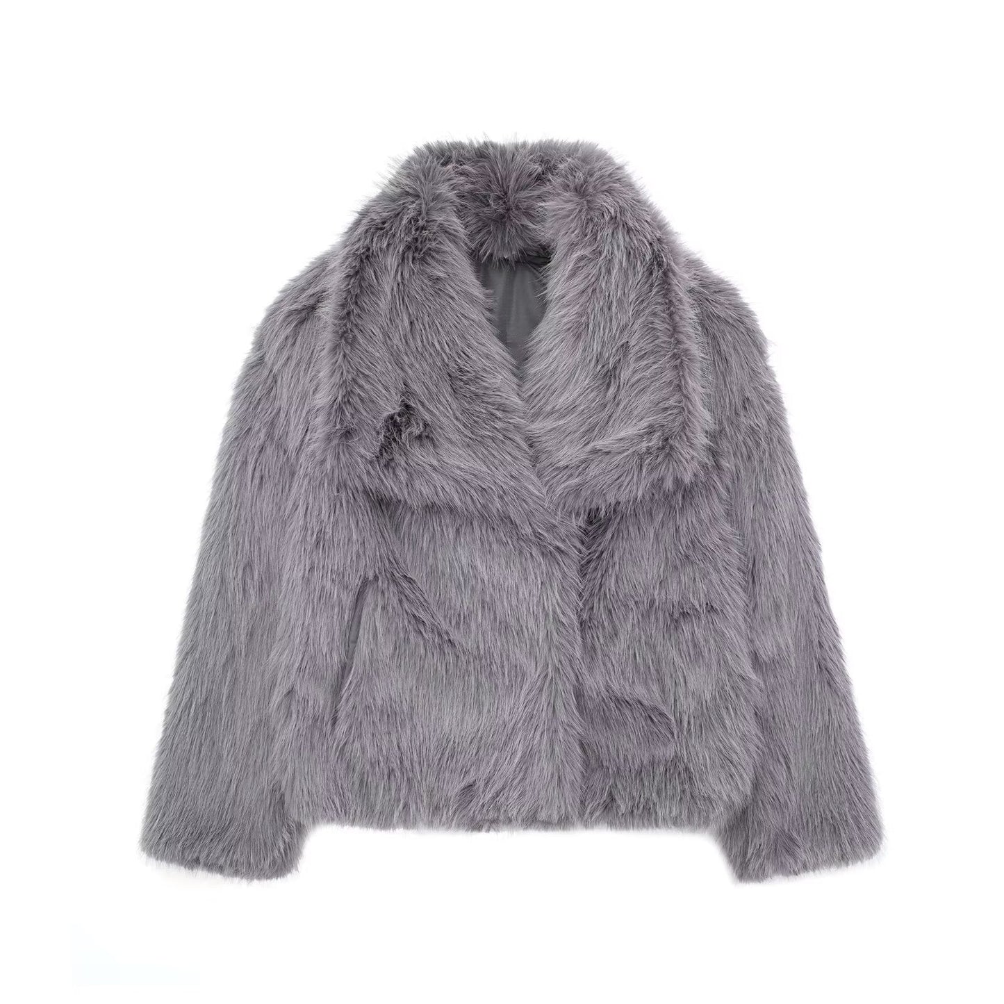 Veste en fausse fourrure chic et confortable