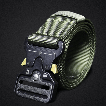 Ceinture Militaire Réglable Éclair en Nylon