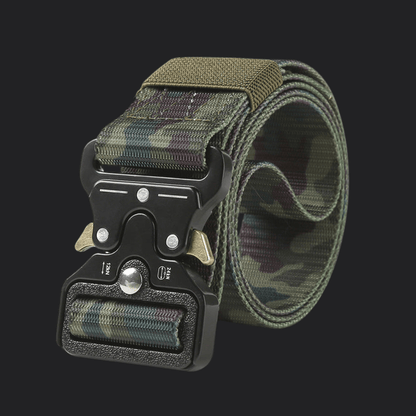 Ceinture Militaire Réglable Éclair en Nylon