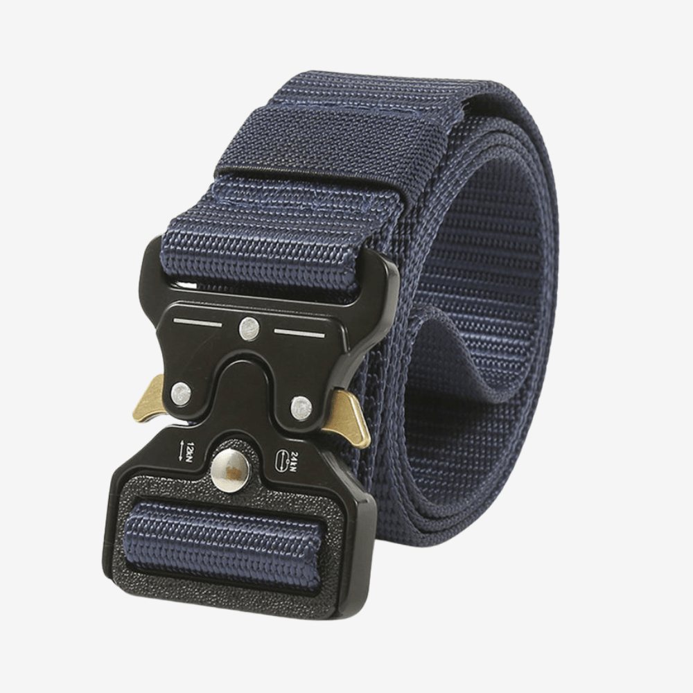 Ceinture Militaire Réglable Éclair en Nylon - luxestyle