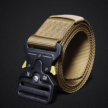 Ceinture Militaire Réglable Éclair en Nylon
