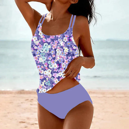 Maillot de bain femme imprimé floral élégant