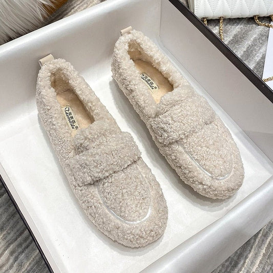 Chaussons Douillets pour Femme avec Semelle Grip - LuxeStyle