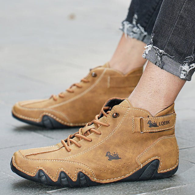 Chaussures Homme Cuir Souple et Confortable pour Travail Quotidien - LuxeStyle