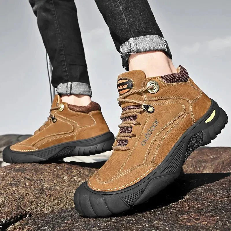 Bottines de randonnée robustes et étanches pour homme - luxestyle