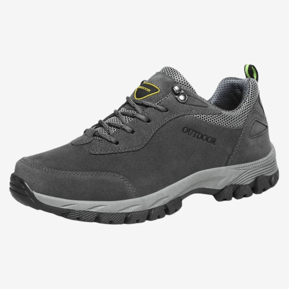 Bottines de marche étanches en cuir noble pour homme