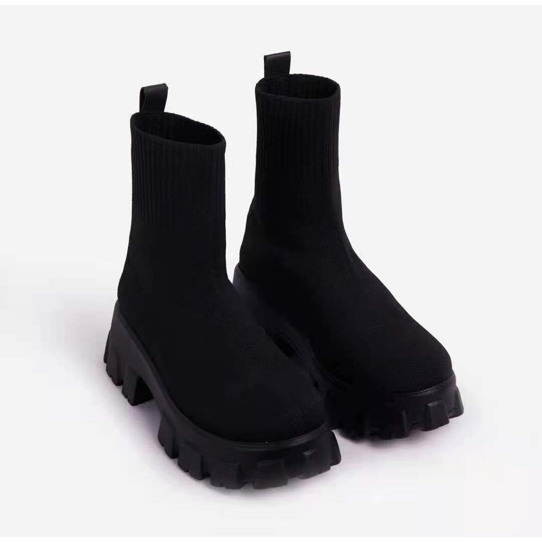 Bottes Chelsea Féminines à Talon Bas pour Femme - LuxeStyle