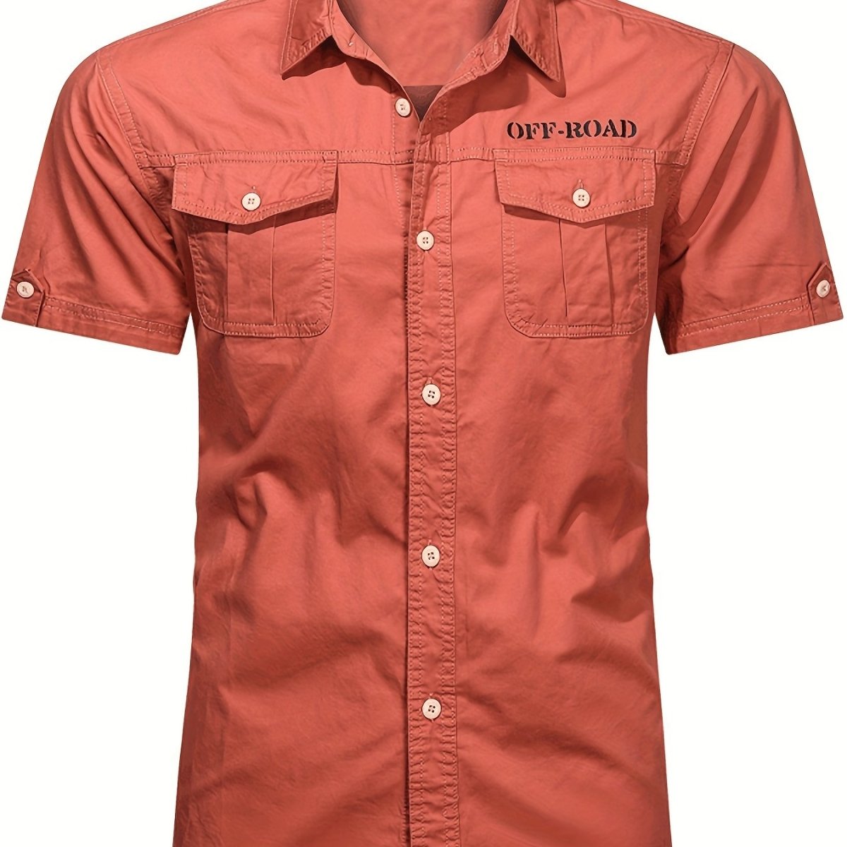 Chemise Homme Coton Léger à Poches