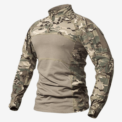Chemise Outdoor Respirante Longue Manches Zippée - luxestyle