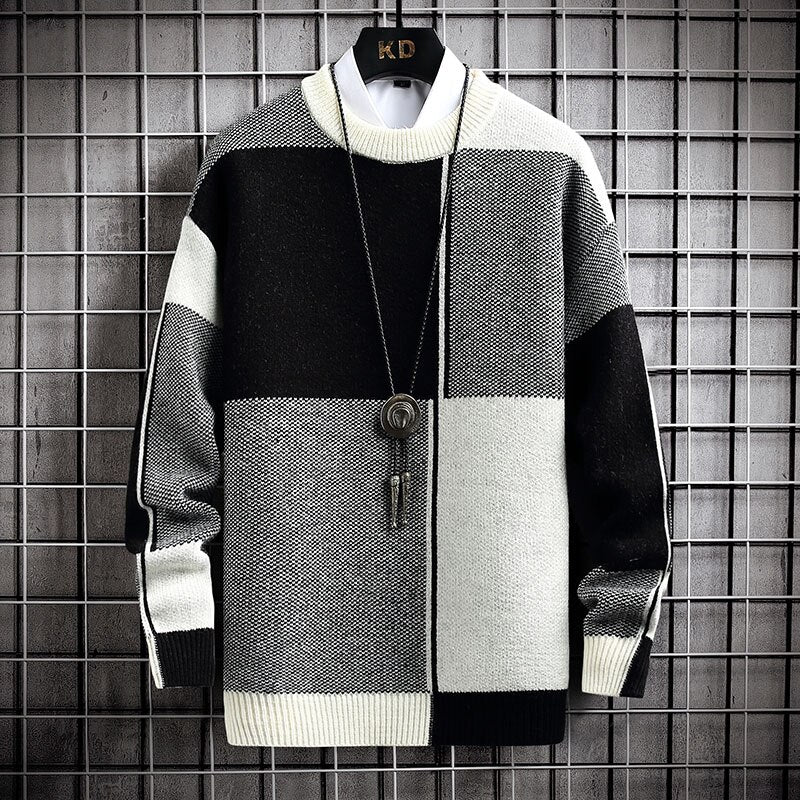 Pull Homme Hiver Très Chauffant – Maille Élégante et Confortable