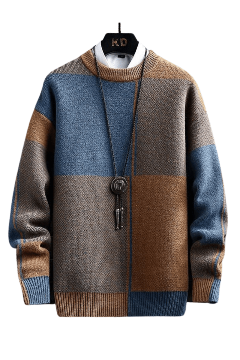 Pull Homme Hiver Très Chauffant – Maille Élégante et Confortable - LuxeStyle