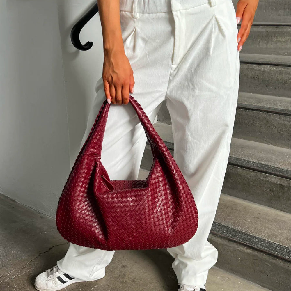 Sac à épaule tendance tressé femme - LuxeStyle