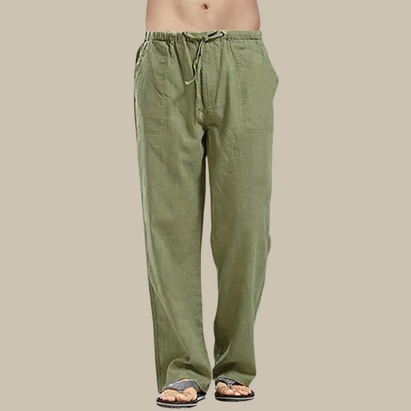 Pantalon Été Femme Confortable à Taille Élastique