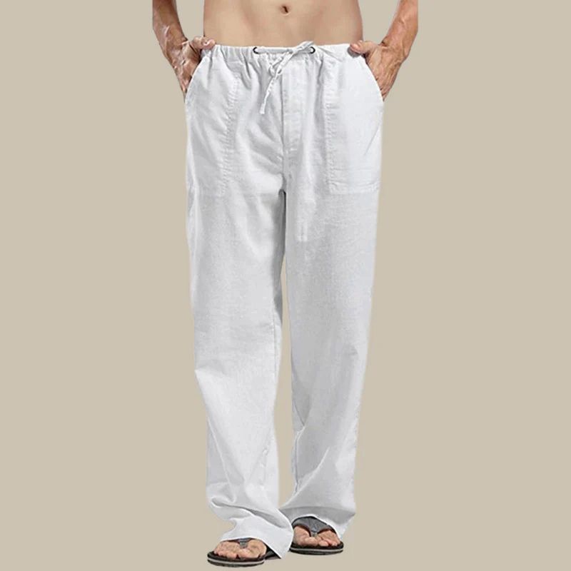 Pantalon Été Femme Confortable à Taille Élastique