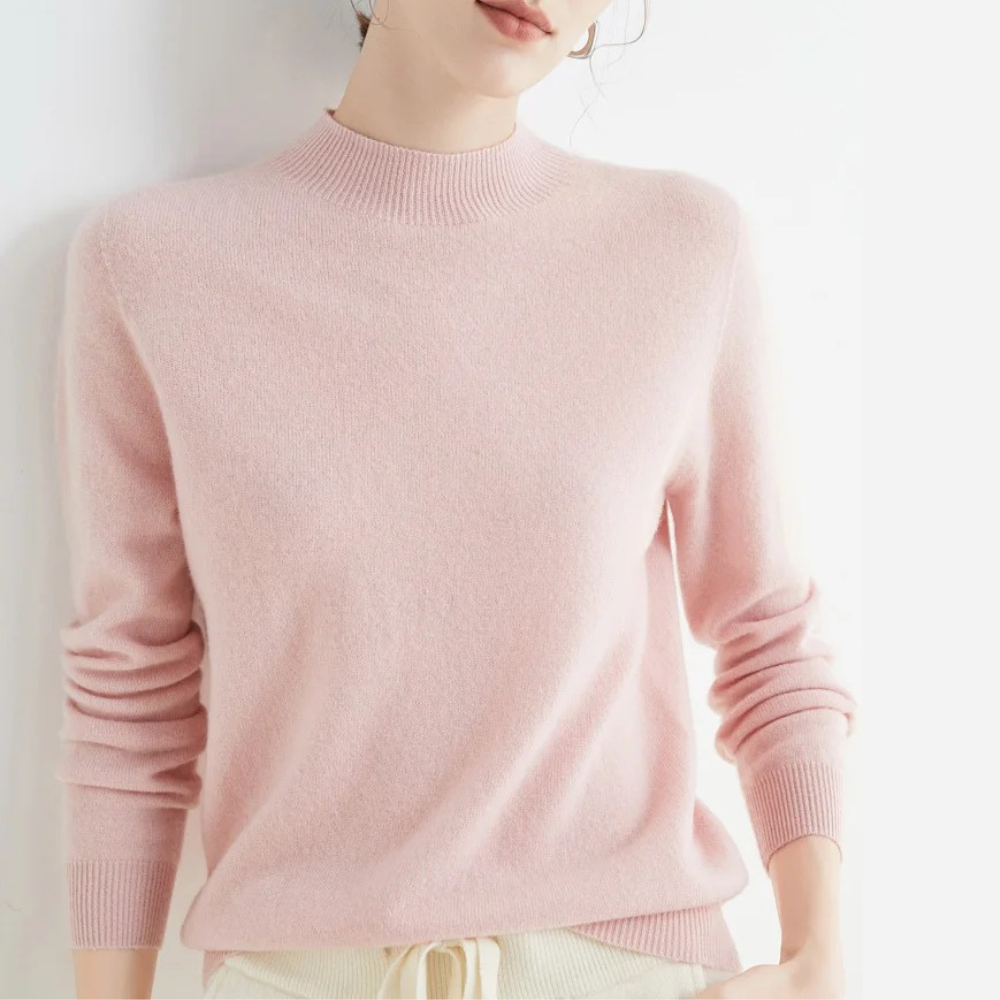 Pull Femme Laine Lavande Doux