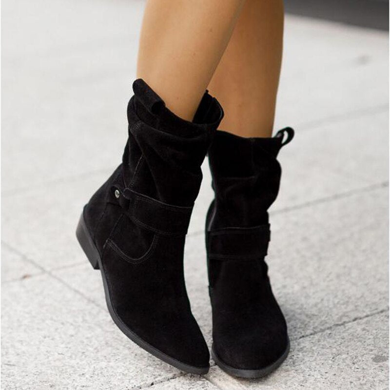 Bottines Suédées Casual Chic pour Femme et Homme