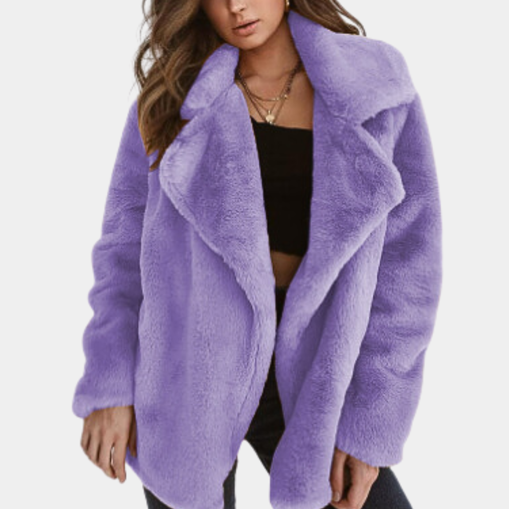 Manteau Grande Taille Détendu pour Femme | Parfait pour Automne Hiver