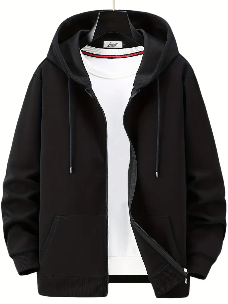 Sweat À Capuche Douillet Pour Hommes Automne Hiver