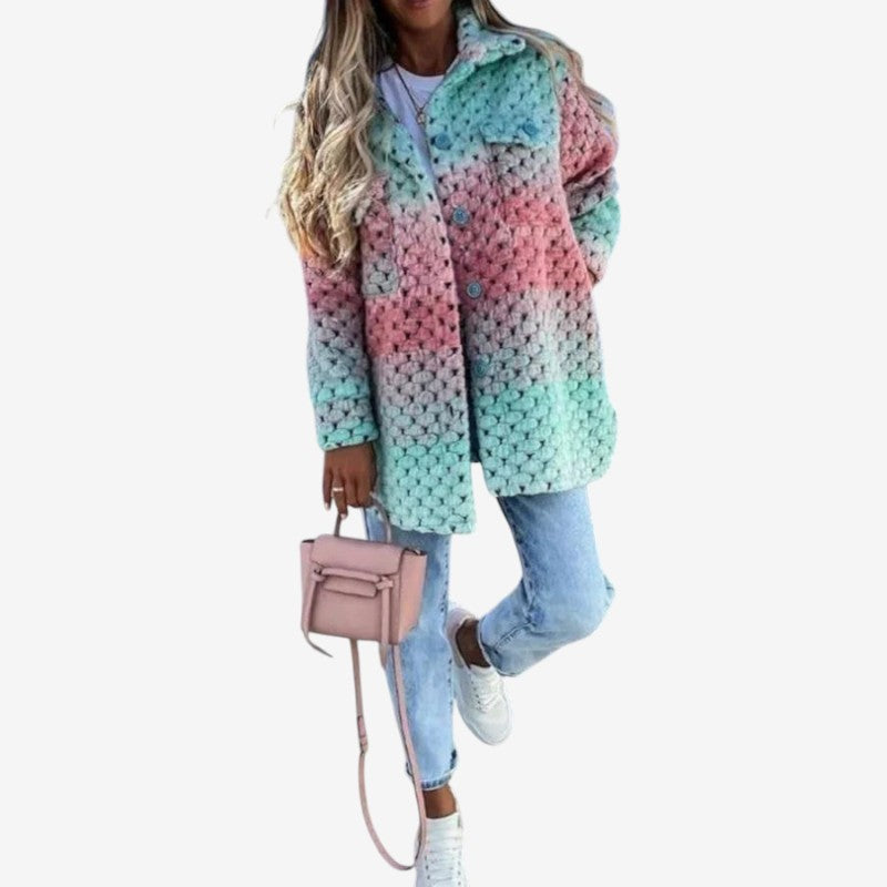 Manteau Femme Hiver Long avec Poches