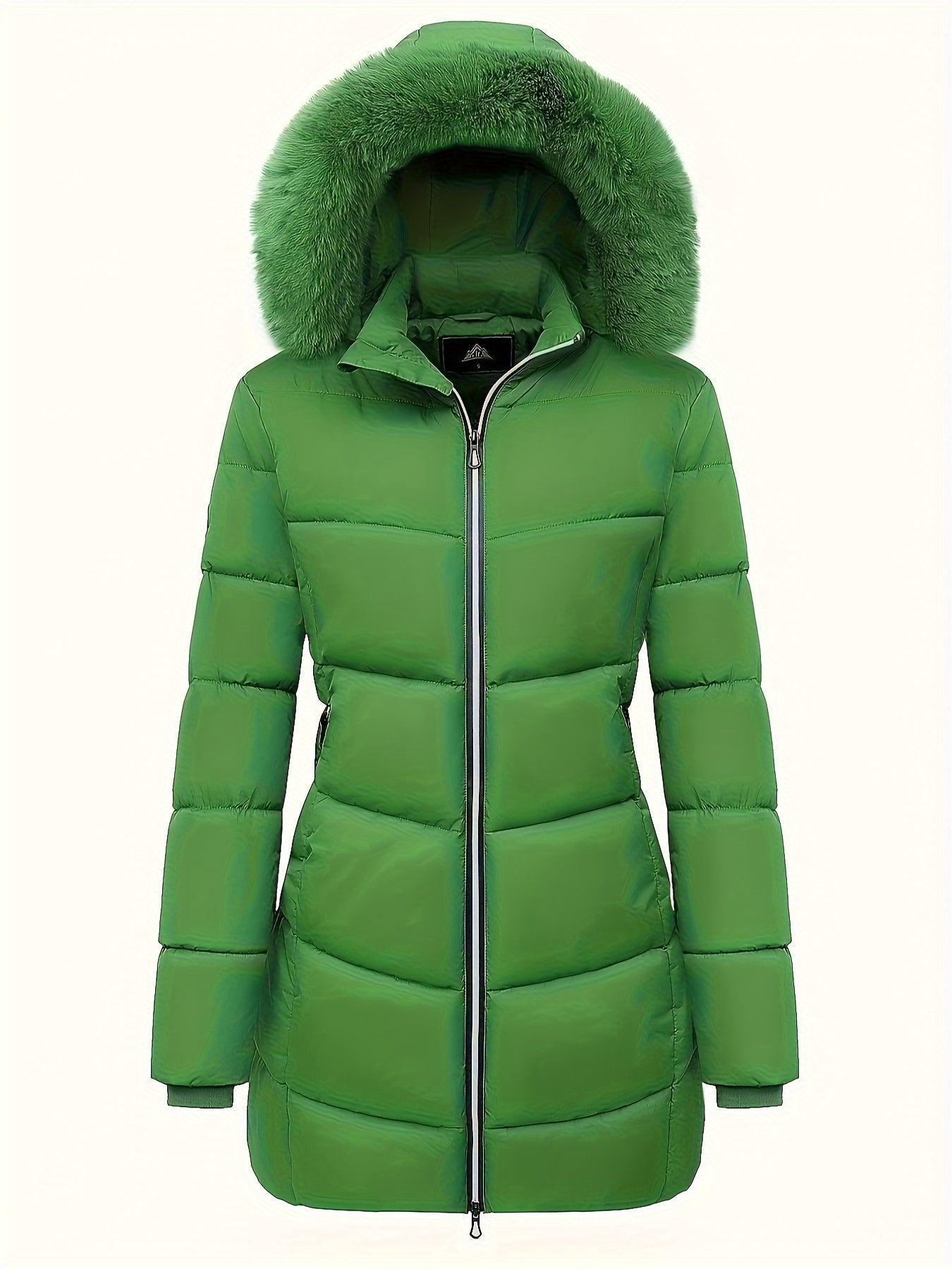 Manteau Hivernal Douillet pour Femme avec Capuche et Poches