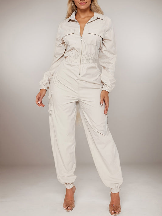 Costume Femme Chamois à Manches Longues avec Poche Couture - LuxeStyle